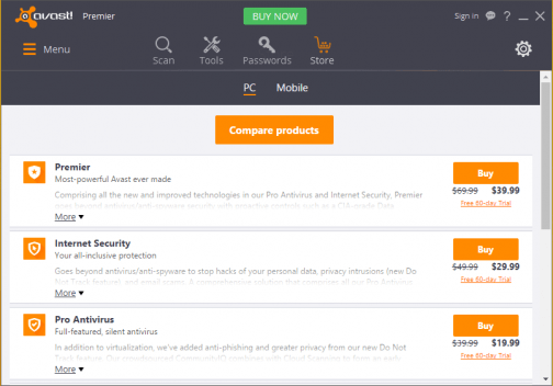 avast secureline license file for android